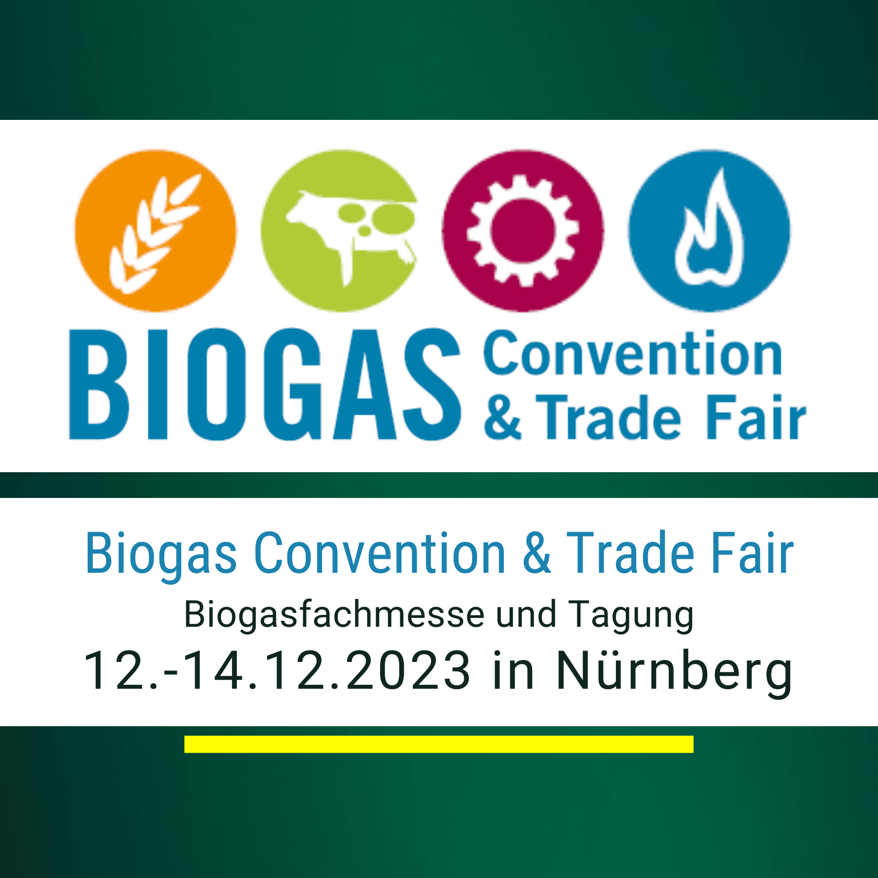 2023-12-12bis14 Biogas Convention Nuernberg